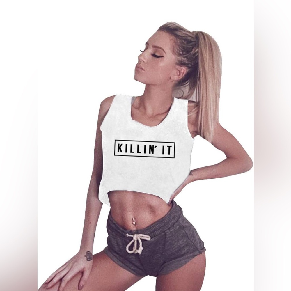 KILLIN IT Womens workout Crop Top Size Small